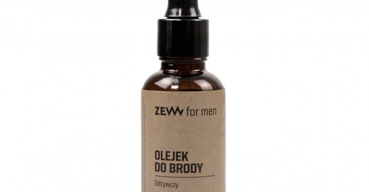 Odmień swoją brodę z odżywczym olejkiem do brody ZEW for men