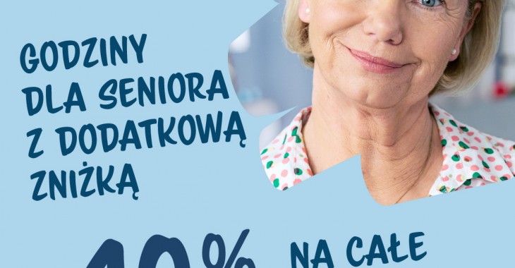 Rossmann przedłuża promocję dla osób 60+