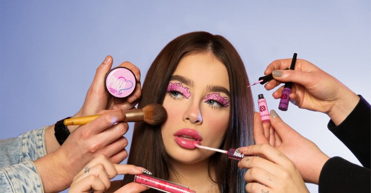 Makijaż w stylu fagataa z marką Ingrid Cosmetics