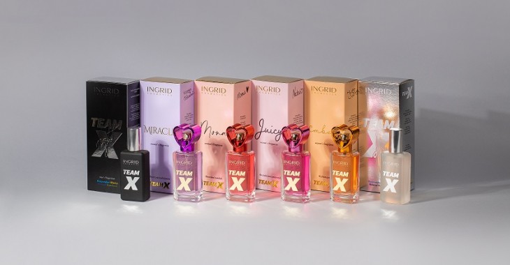 Wody perfumowane Ingrid Cosmetics X Team X